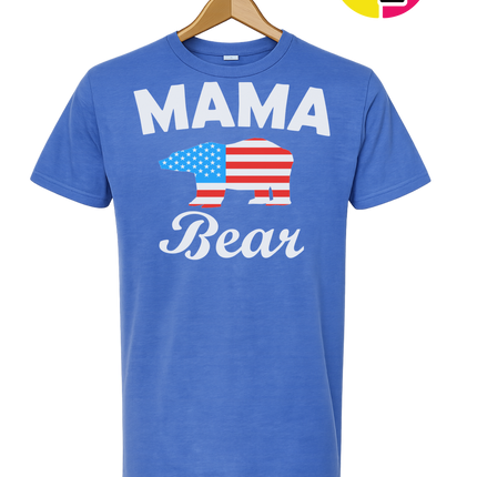 Mama Bear America Tee