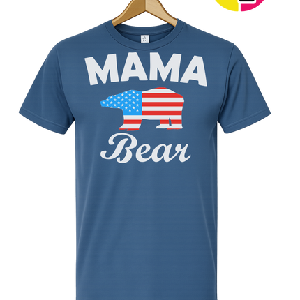 Mama Bear America Tee