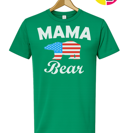 Mama Bear America Tee