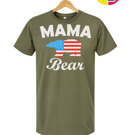 Mama Bear America Tee