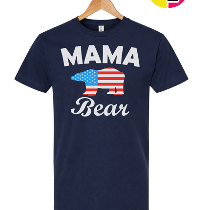 Mama Bear America Tee