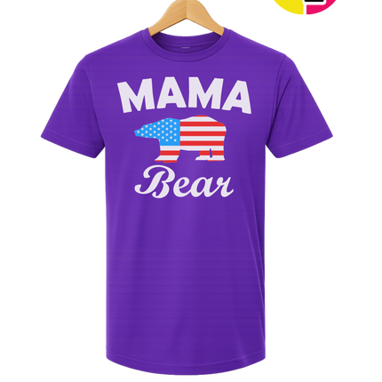 Mama Bear America Tee