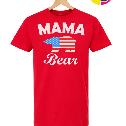 Mama Bear America Tee