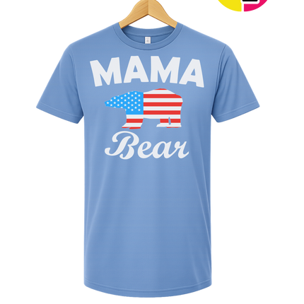 Mama Bear America Tee