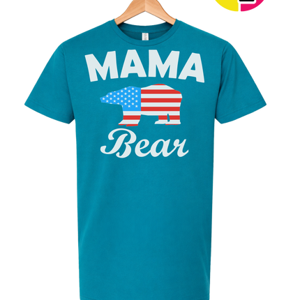 Mama Bear America Tee