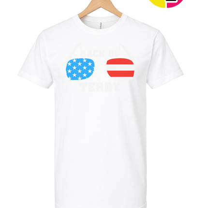 Back Up Terry Patriotic Shades Tee