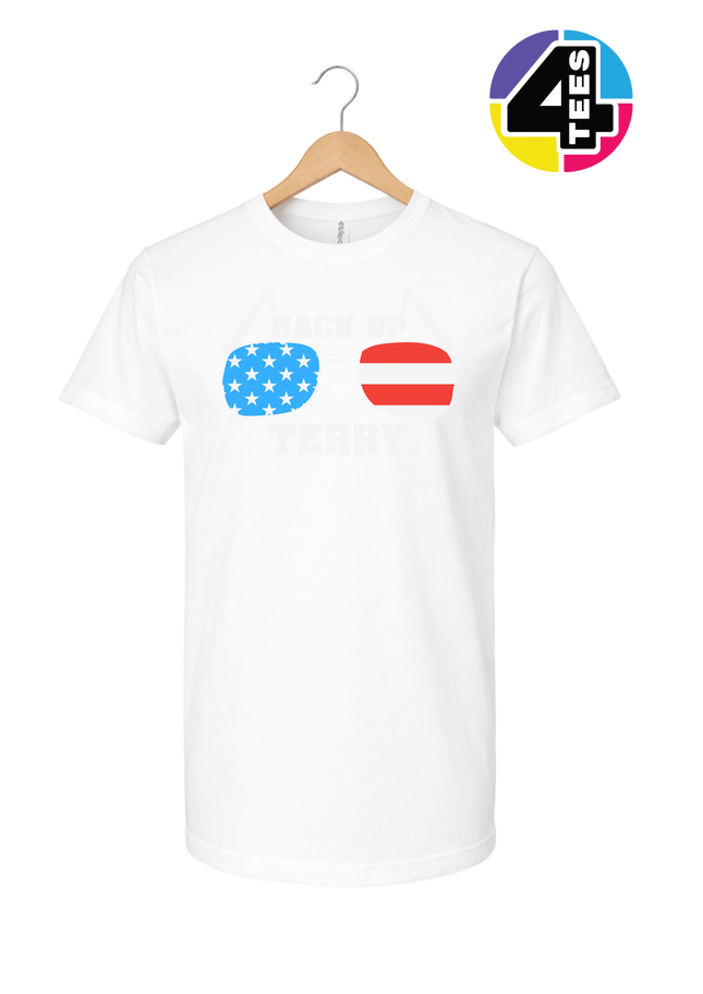Back Up Terry Patriotic Shades Tee