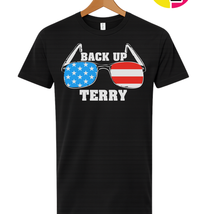Back Up Terry Patriotic Shades Tee