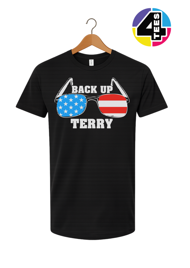Back Up Terry Patriotic Shades Tee