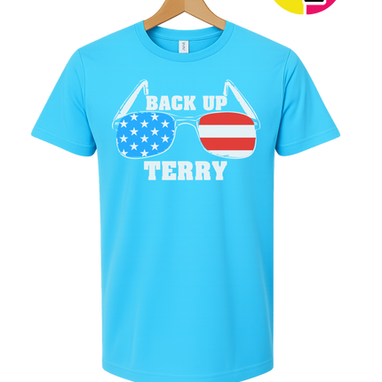 Back Up Terry Patriotic Shades Tee