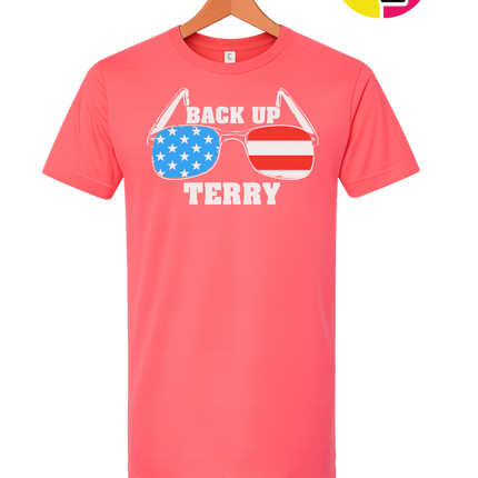 Back Up Terry Patriotic Shades Tee