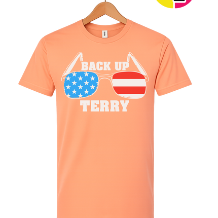 Back Up Terry Patriotic Shades Tee