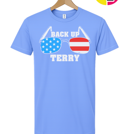 Back Up Terry Patriotic Shades Tee