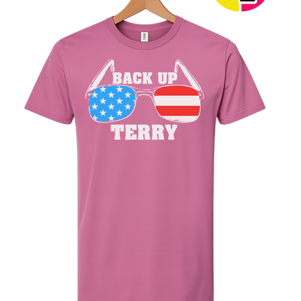 Back Up Terry Patriotic Shades Tee