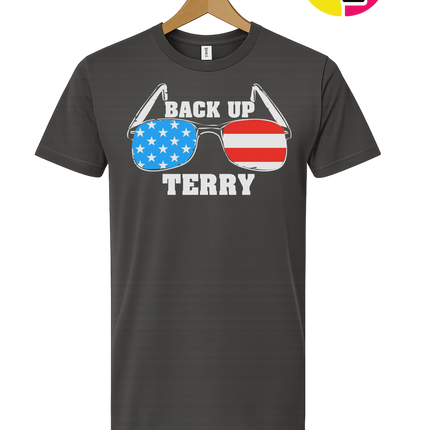 Back Up Terry Patriotic Shades Tee