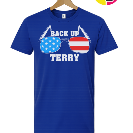 Back Up Terry Patriotic Shades Tee