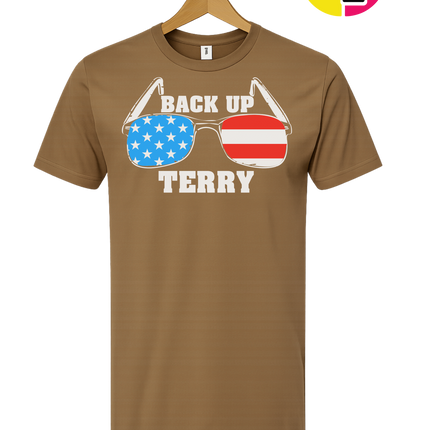 Back Up Terry Patriotic Shades Tee