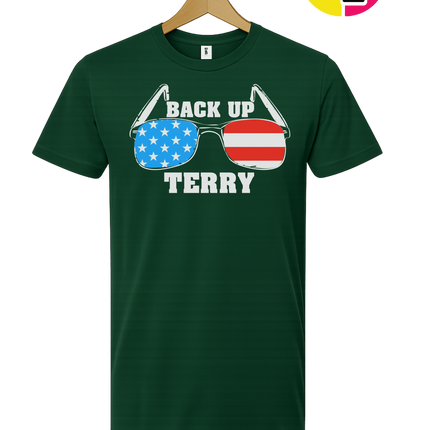 Back Up Terry Patriotic Shades Tee