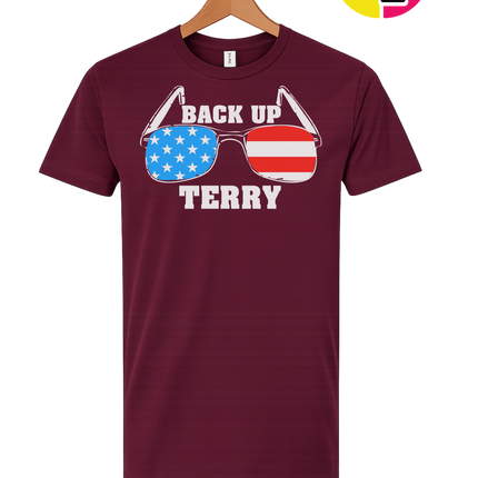 Back Up Terry Patriotic Shades Tee