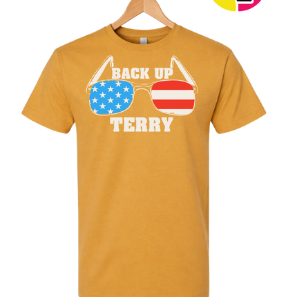 Back Up Terry Patriotic Shades Tee