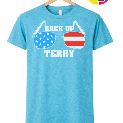 Back Up Terry Patriotic Shades Tee