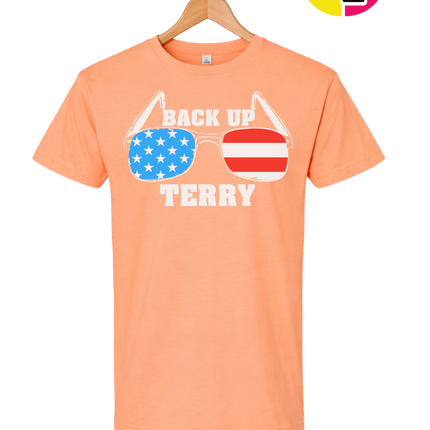 Back Up Terry Patriotic Shades Tee