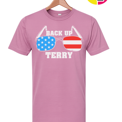 Back Up Terry Patriotic Shades Tee