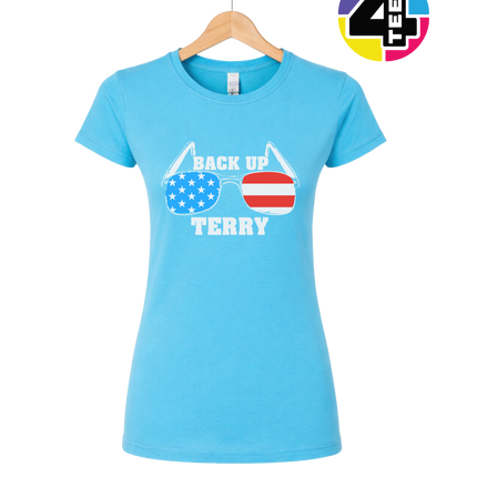 Back Up Terry Patriotic Shades Women's Tee