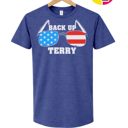 Back Up Terry Patriotic Shades Tee