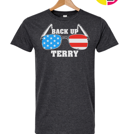 Back Up Terry Patriotic Shades Tee