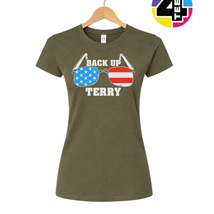 Back Up Terry Patriotic Shades Women's Tee