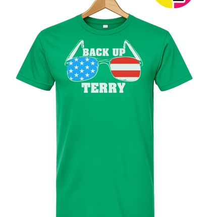 Back Up Terry Patriotic Shades Tee