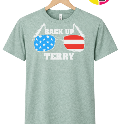 Back Up Terry Patriotic Shades Tee
