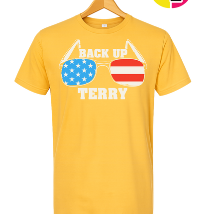 Back Up Terry Patriotic Shades Tee
