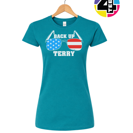 Back Up Terry Patriotic Shades Women's Tee
