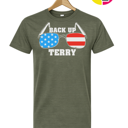 Back Up Terry Patriotic Shades Tee