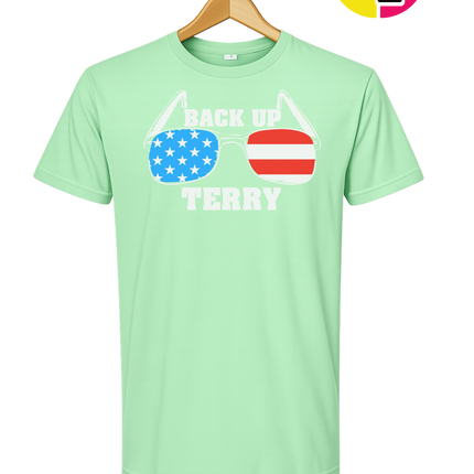 Back Up Terry Patriotic Shades Tee