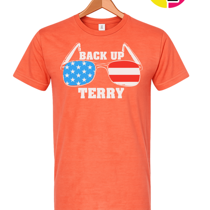 Back Up Terry Patriotic Shades Tee