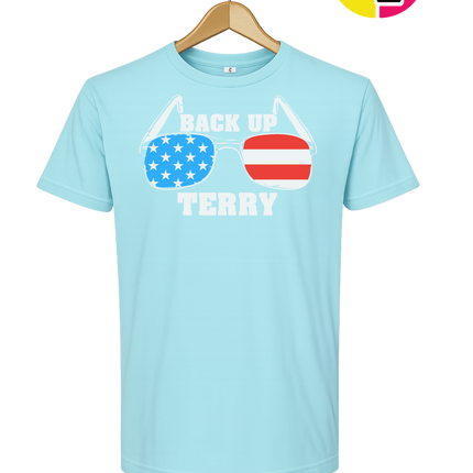 Back Up Terry Patriotic Shades Tee