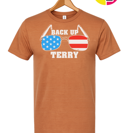 Back Up Terry Patriotic Shades Tee