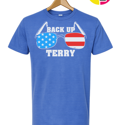 Back Up Terry Patriotic Shades Tee
