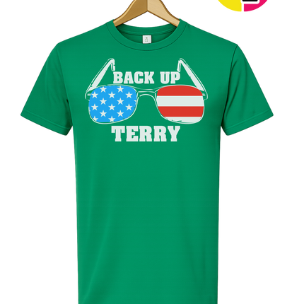 Back Up Terry Patriotic Shades Tee