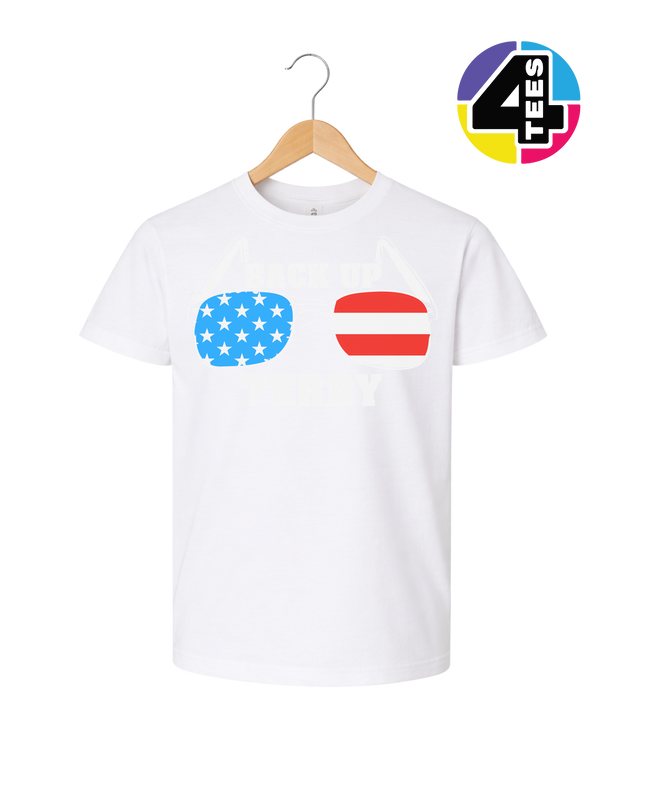 Back Up Terry Patriotic Shades Youth Tee
