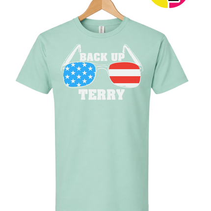 Back Up Terry Patriotic Shades Tee