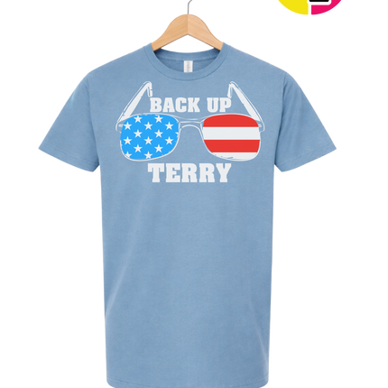 Back Up Terry Patriotic Shades Tee
