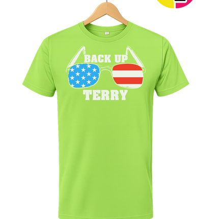 Back Up Terry Patriotic Shades Tee