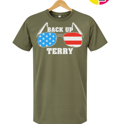 Back Up Terry Patriotic Shades Tee