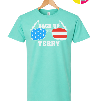 Back Up Terry Patriotic Shades Tee