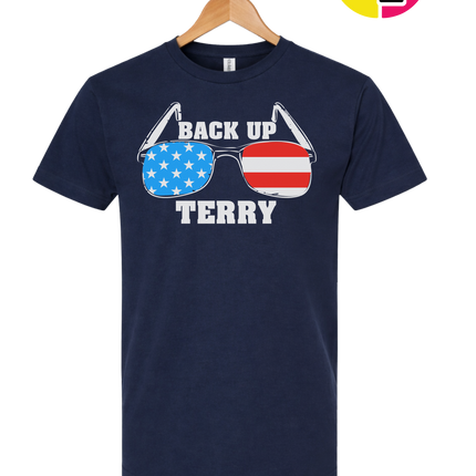 Back Up Terry Patriotic Shades Tee