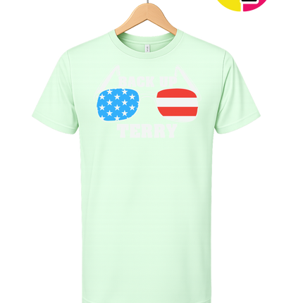 Back Up Terry Patriotic Shades Tee